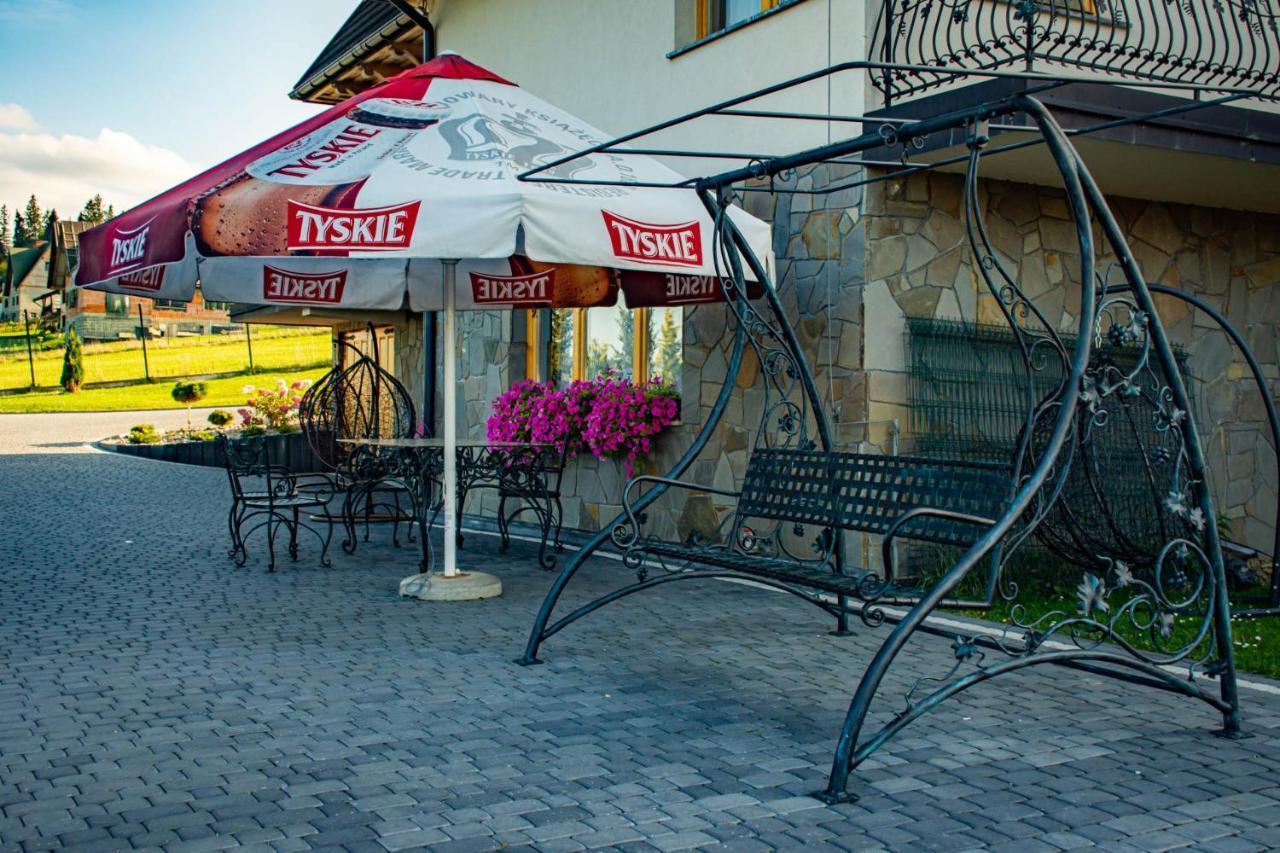 Podhalanski Dworek Z Jacuzzi Lesnica  Luaran gambar