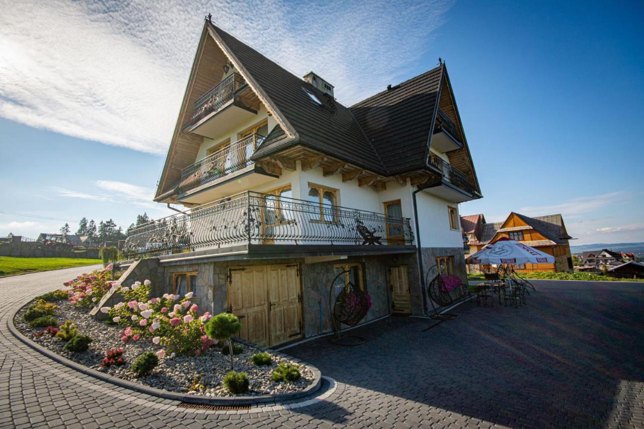 Podhalanski Dworek Z Jacuzzi Lesnica  Luaran gambar