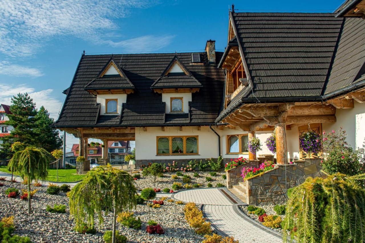 Podhalanski Dworek Z Jacuzzi Lesnica  Luaran gambar