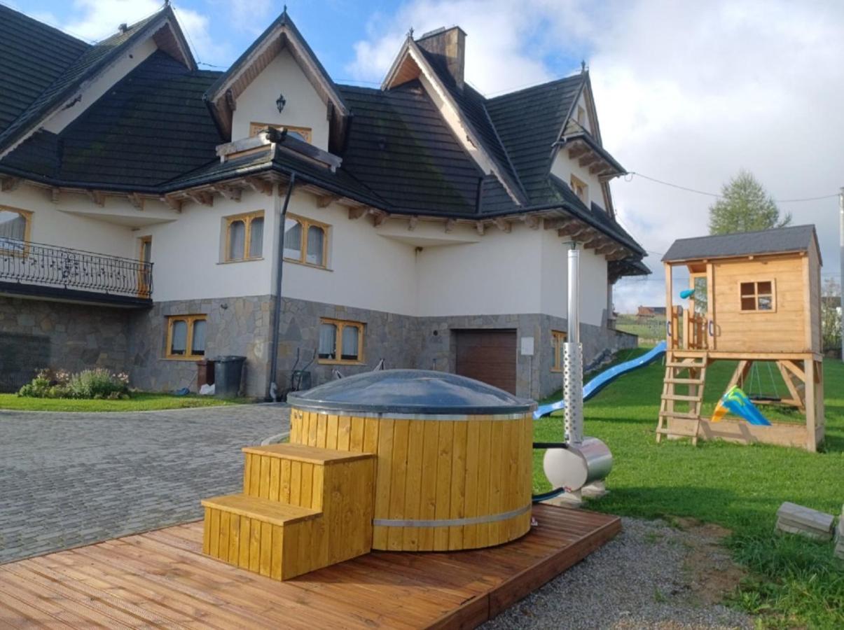 Podhalanski Dworek Z Jacuzzi Lesnica  Luaran gambar