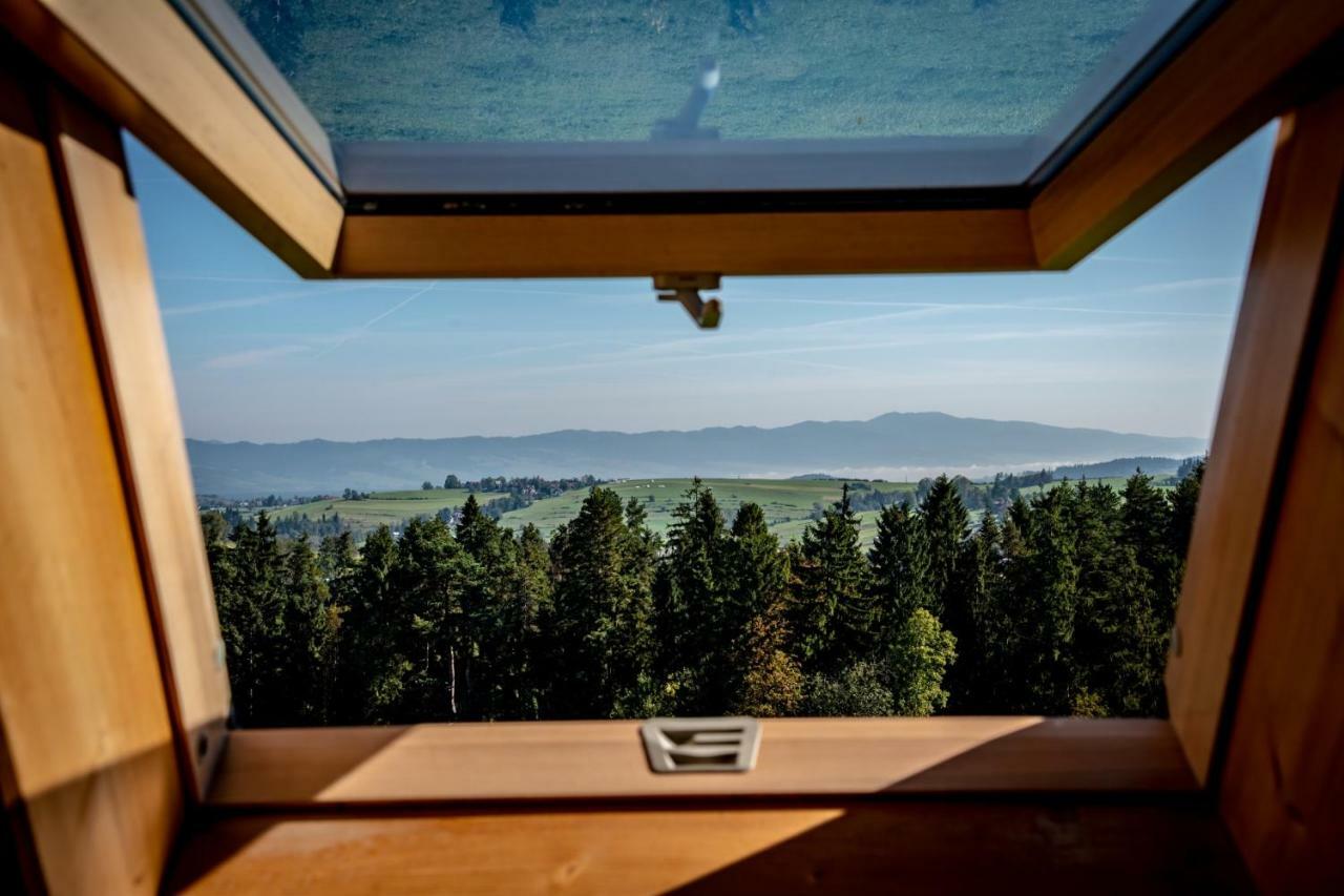 Podhalanski Dworek Z Jacuzzi Lesnica  Luaran gambar