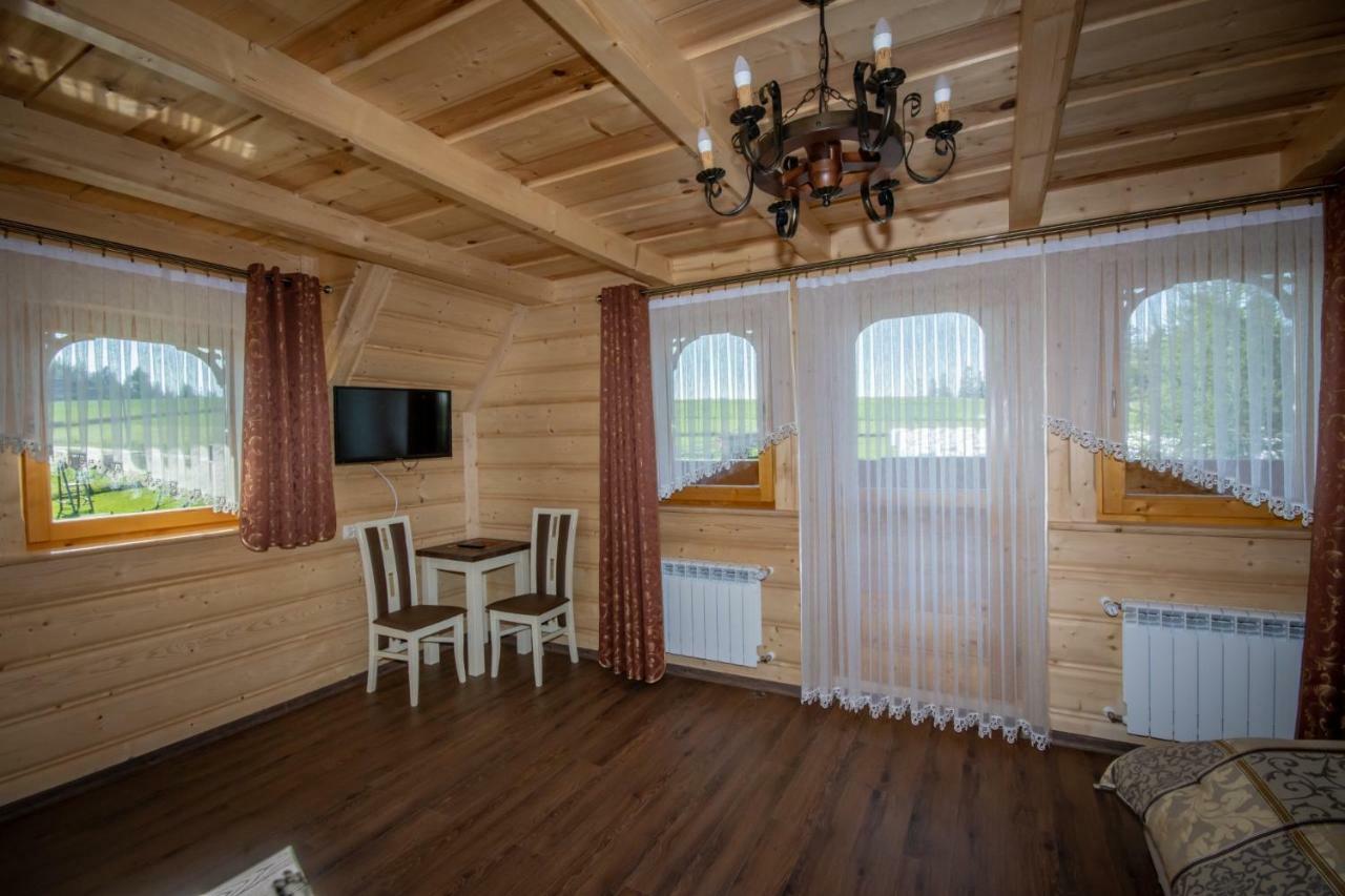 Podhalanski Dworek Z Jacuzzi Lesnica  Luaran gambar