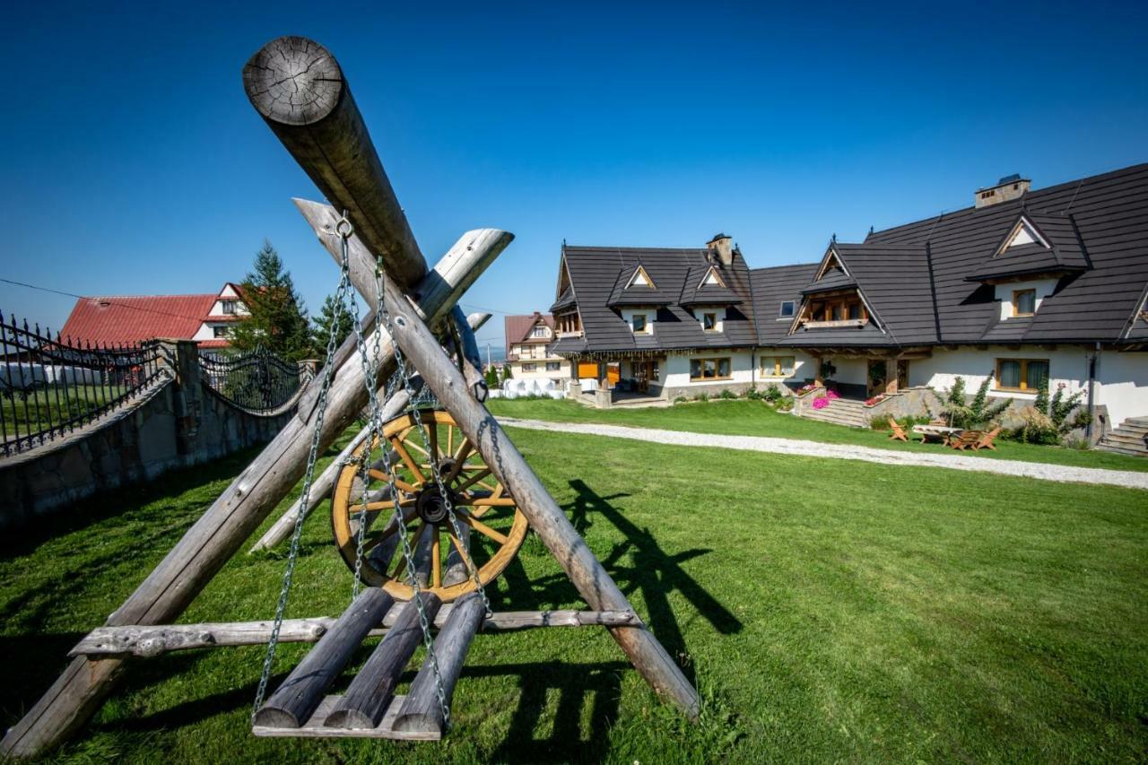 Podhalanski Dworek Z Jacuzzi Lesnica  Luaran gambar