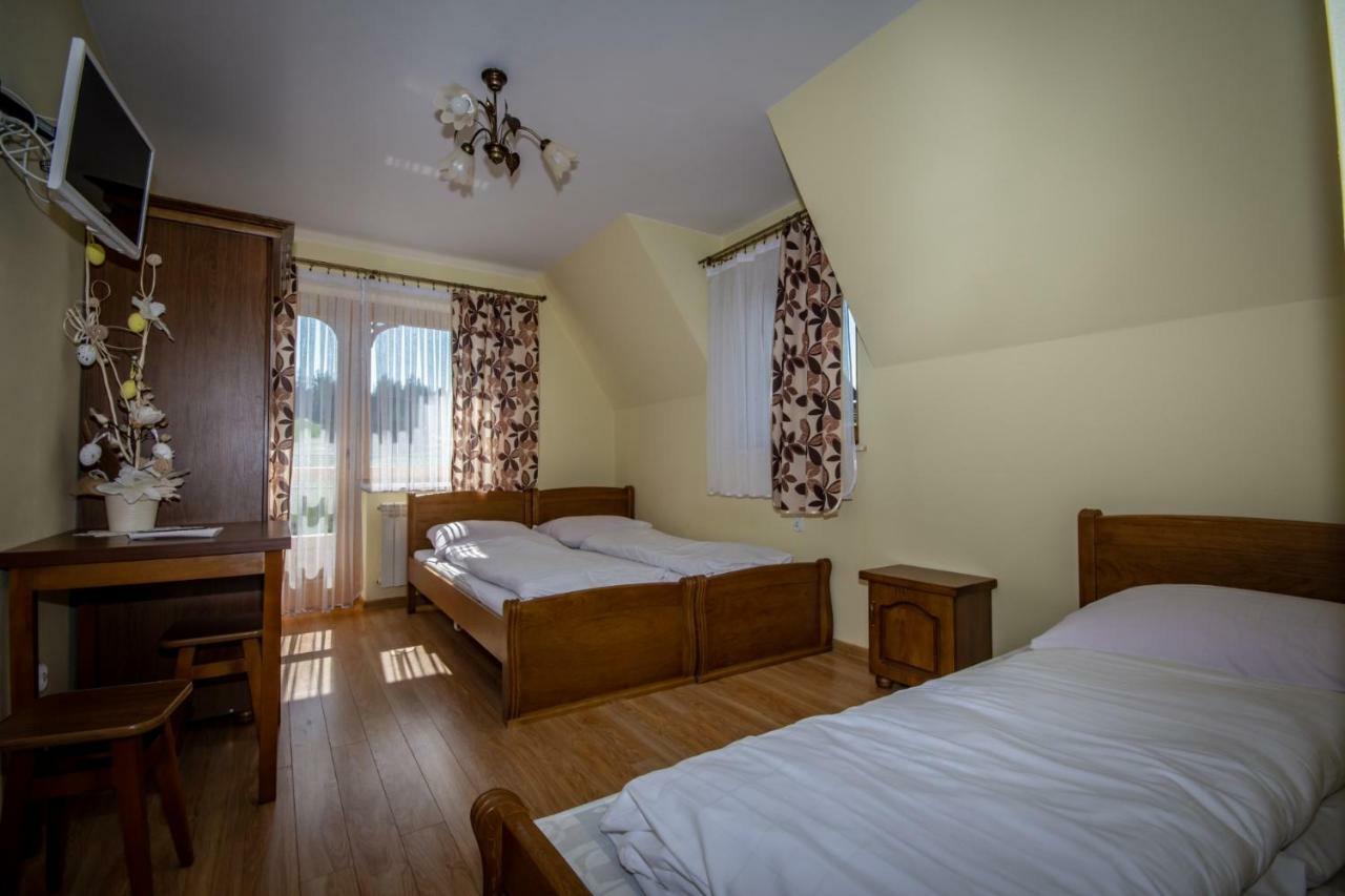 Podhalanski Dworek Z Jacuzzi Lesnica  Luaran gambar